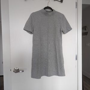 Zara Gray Soft Dress, Size Medium